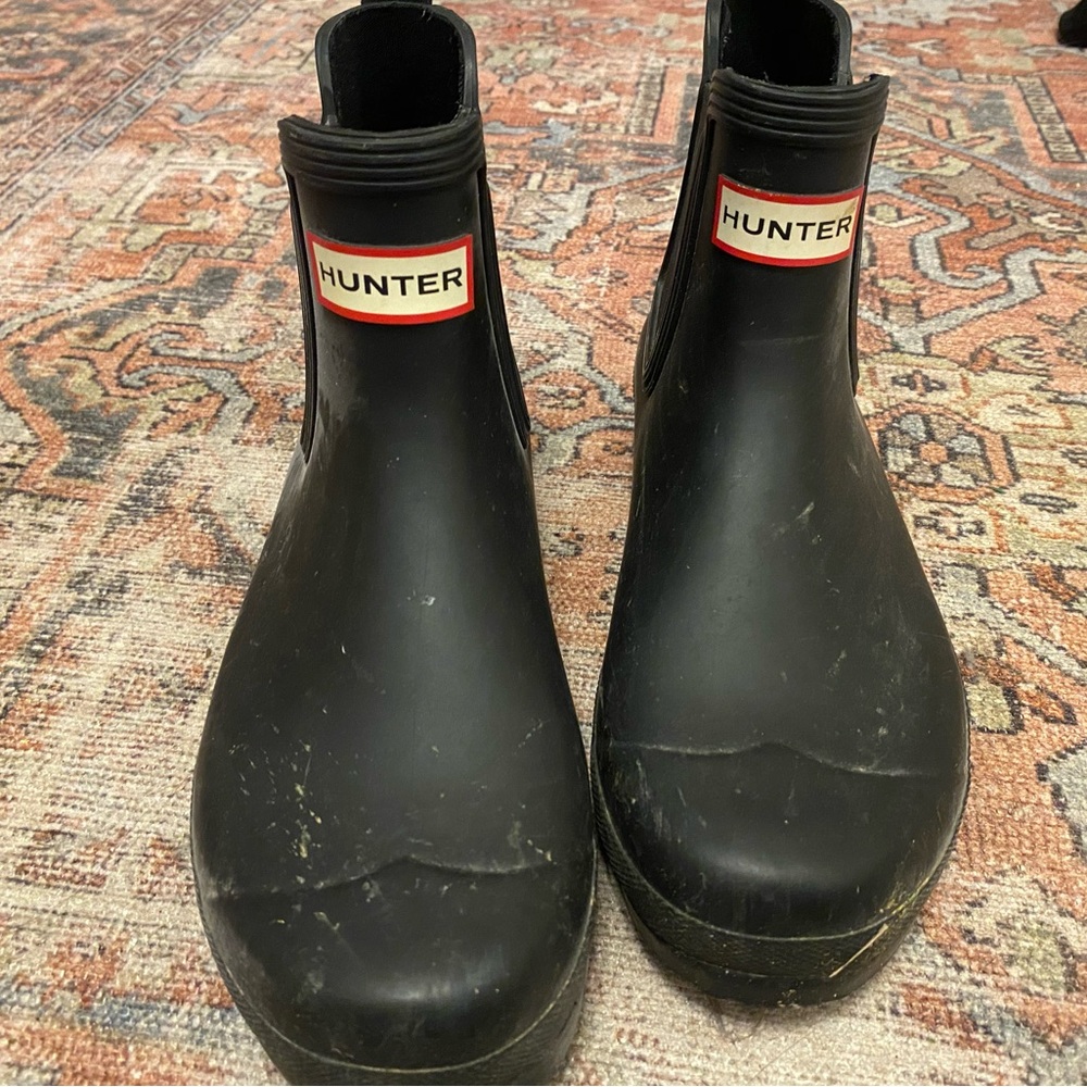 Hunter rain boots!